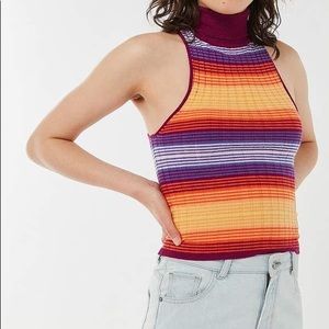 UO sleeveless turtleneck
